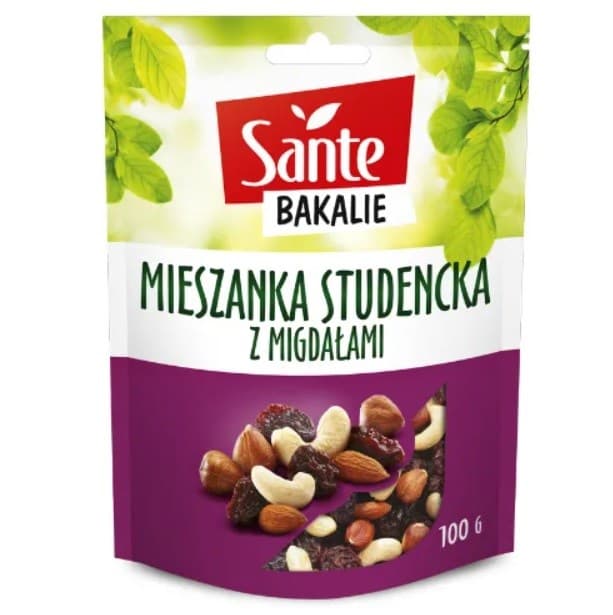 Sante - Student Mix with Almonds - 100g