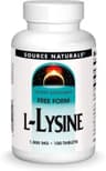 Source Naturals - L-Lysine - 100 Tabs