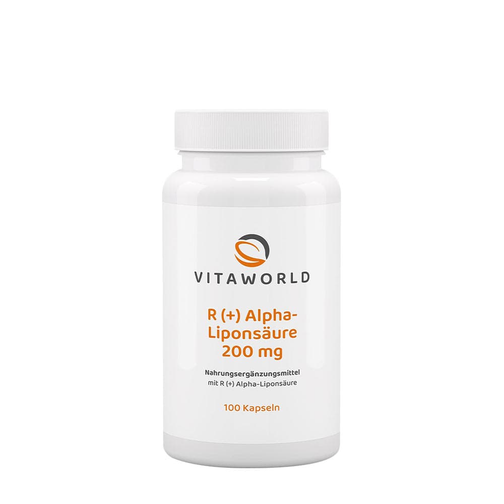 Vitaworld - R (+) Alpha Lipoic Acid – Vitaworld förpackning