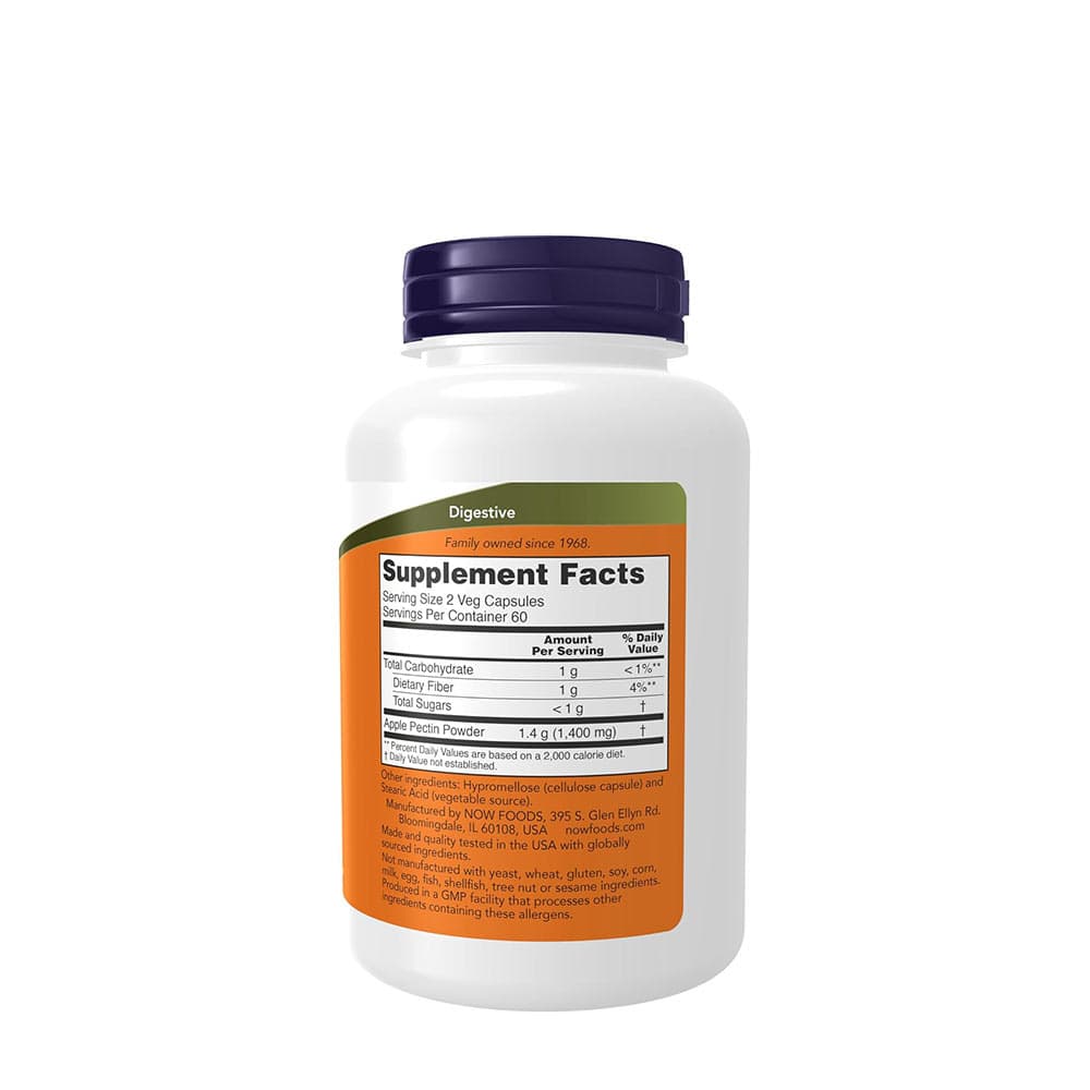 NOW Foods - Apple Pectin - 120 Veg Capsules