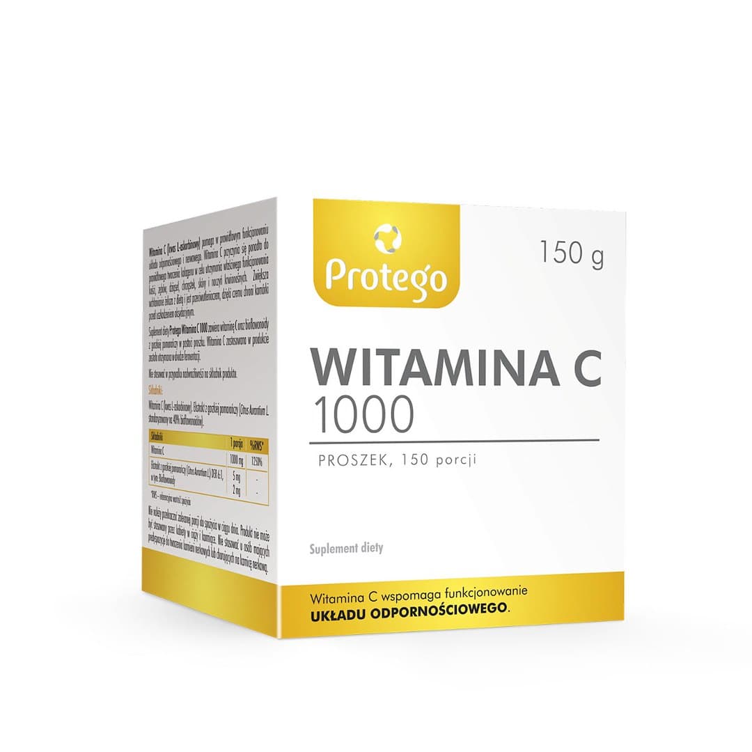 Protego - Vitamin C 1000 - 150g – Protego förpackning