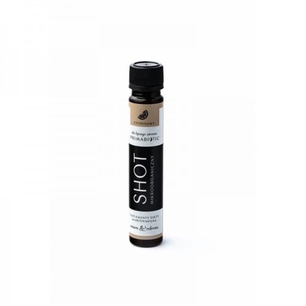Prima Zdrowie - PrimaBiotic Shot - 25ml – Prima Zdrowie förpackning