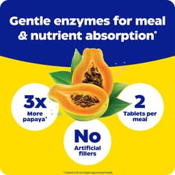 Enzymedica Papaya Complete - Papaya Mint - 120 Tabs
