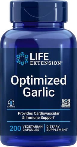 Life Extension - Optimized Garlic - 200 Vcaps