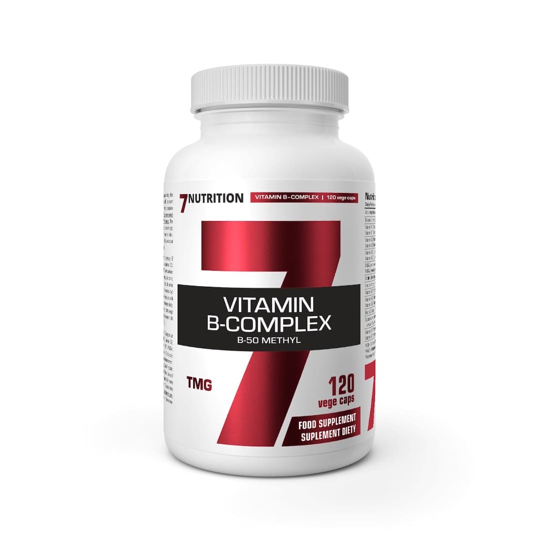 7Nutrition - B-Complex B50 Methyl - 120 Caps