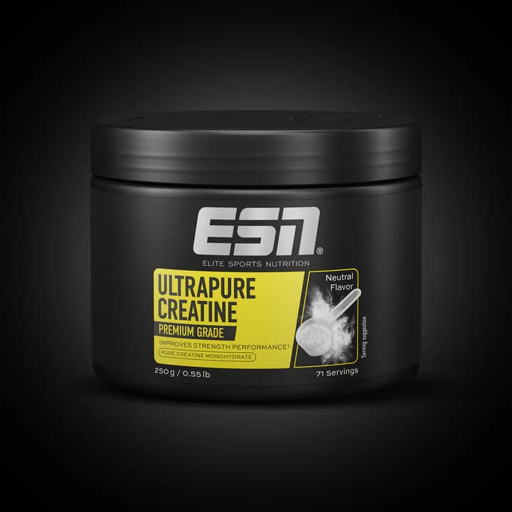 ESN (Elite Sports Nutrition) - Ultrapure kreatinmonohydrat - 250 g – ESN (Elite Sports Nutrition) förpackning