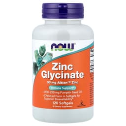 Now Foods - Zinc Glycinate - 120 Sgels