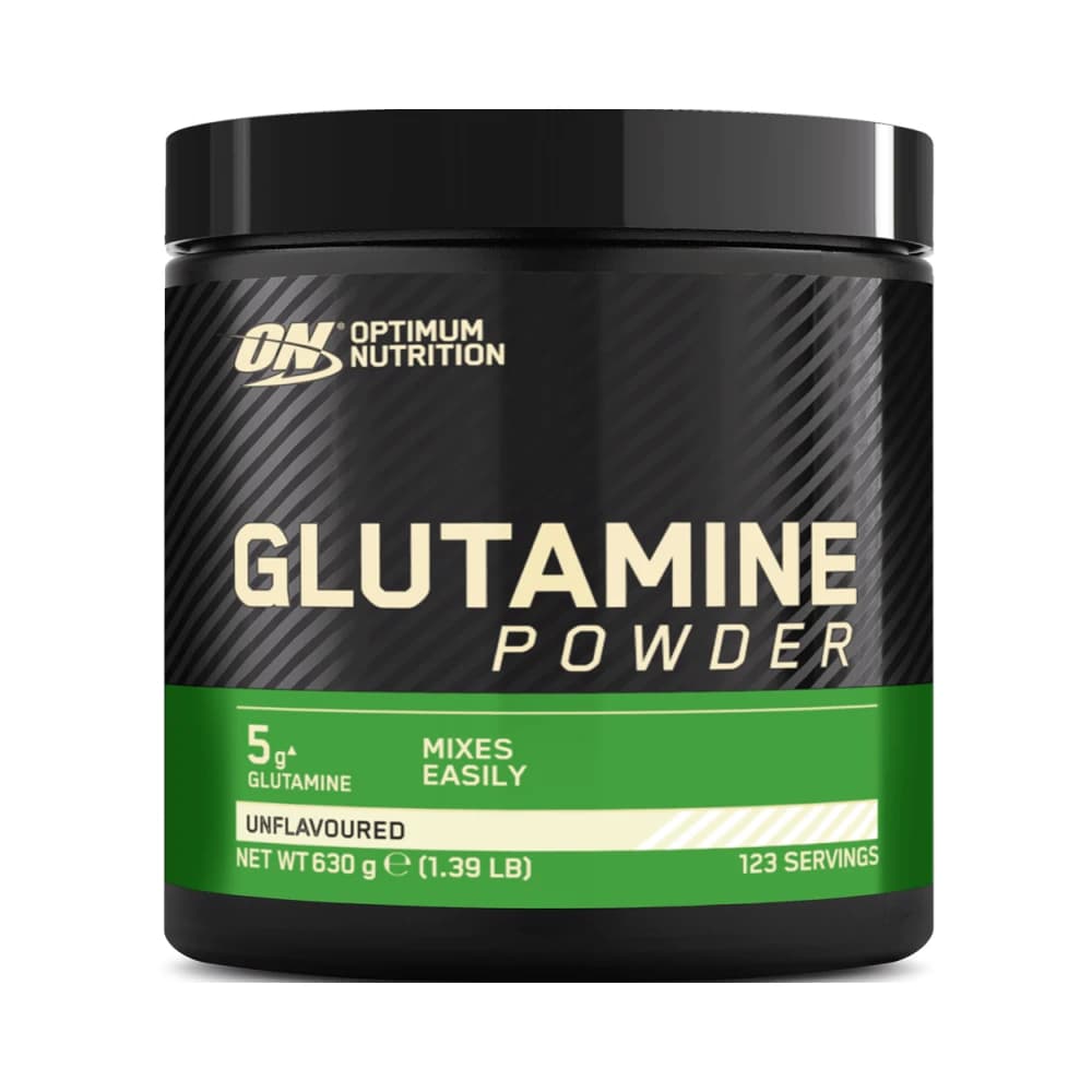 Optimum Nutrition - Glutamine Powder - Standard - 630g – Optimum Nutrition förpackning