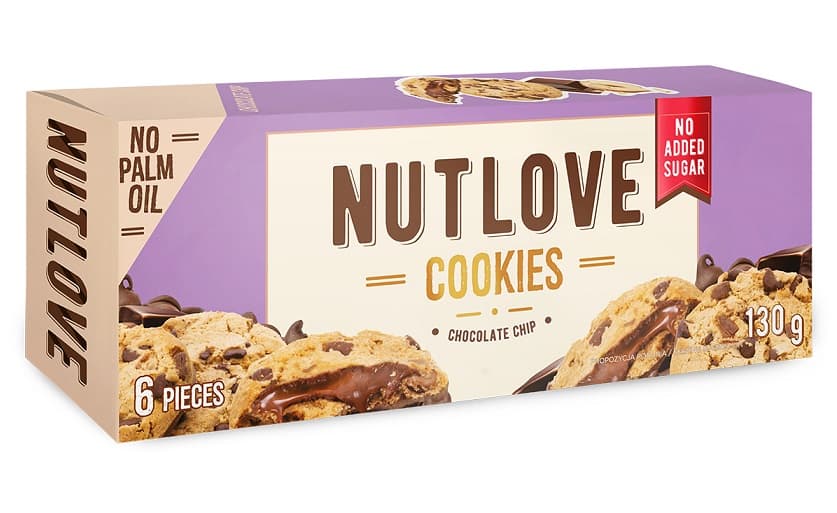 Allnutrition - Chocolate Chip Cookies - 6 Cookies - 130g