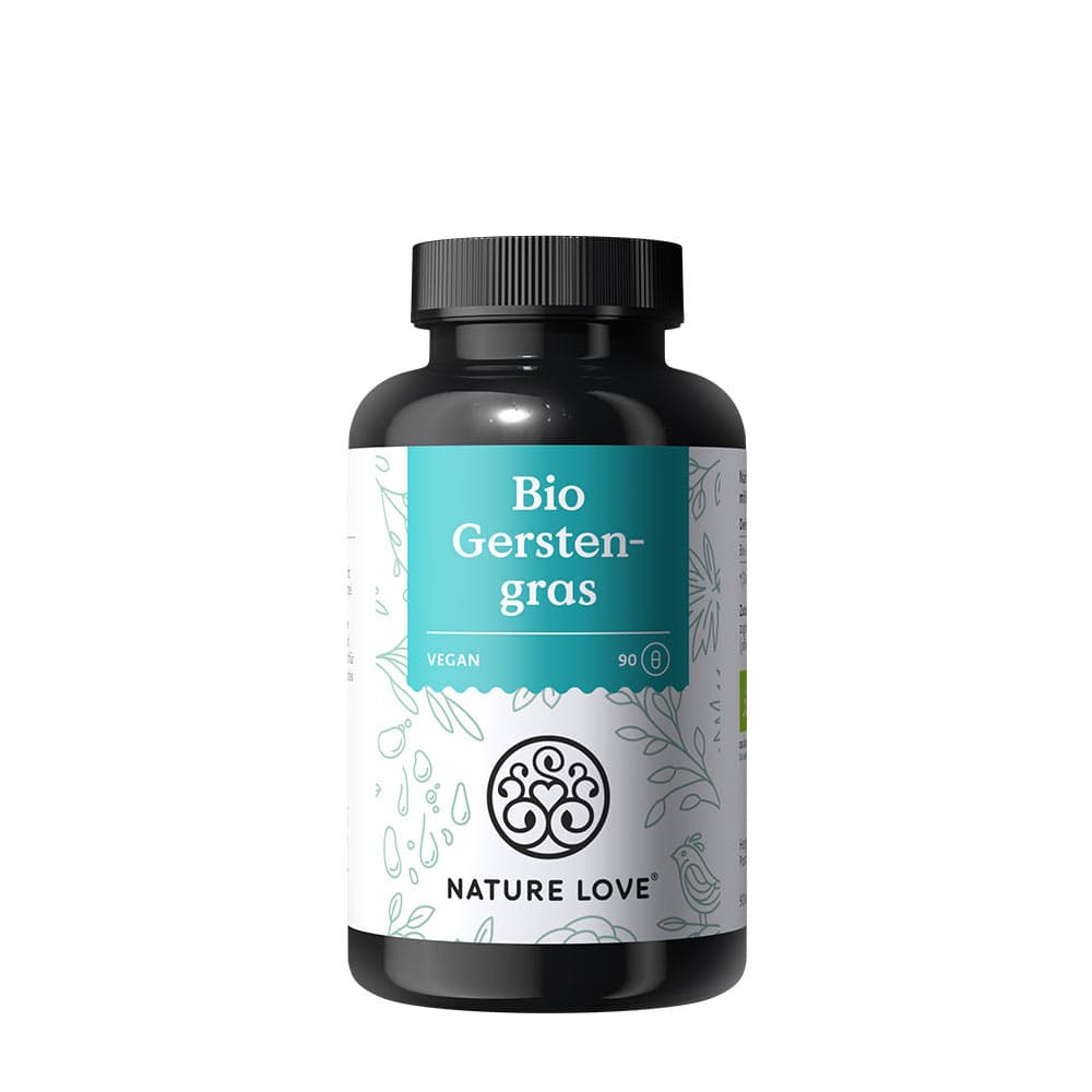 Nature Love - Organic Barley Grass - 90 Vcaps – Nature Love förpackning
