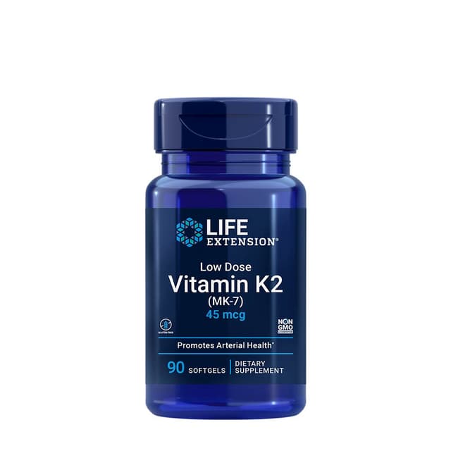 Life Extension - Low Dose Vitamin K2 (MK-7), 45mcg - 90 Sgels – Life Extension