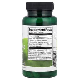Swanson - Green Tea Extract - 500mg - 60 Caps