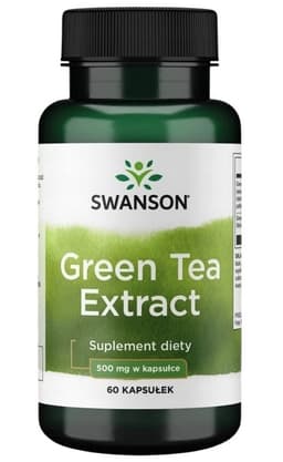 Swanson - Green Tea Extract - 500mg - 60 Caps