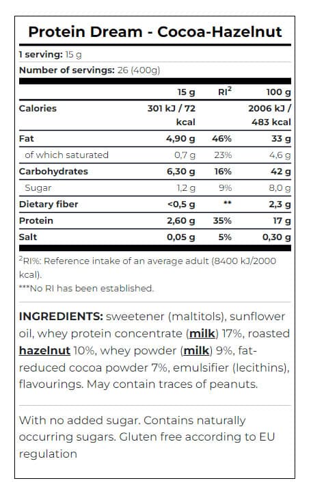 Scitec Nutrition - Protein Dream - 400g