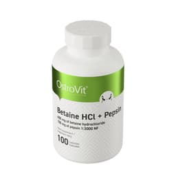 OstroVit - Betaine HCL + Pepsin - 100 Caps