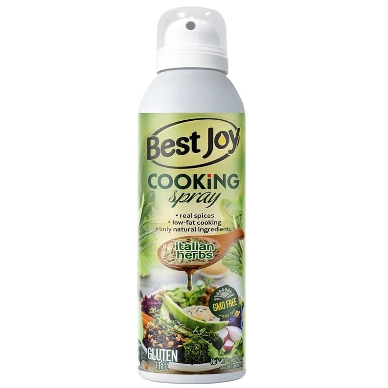 Best Joy Cooking Spray Italian Herbs 250 ml – Best Joy förpackning