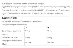 Nutriversum - HCA + CLA Caps For Women - 120 Caps