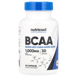 Nutricost - BCAA - 60 Caps