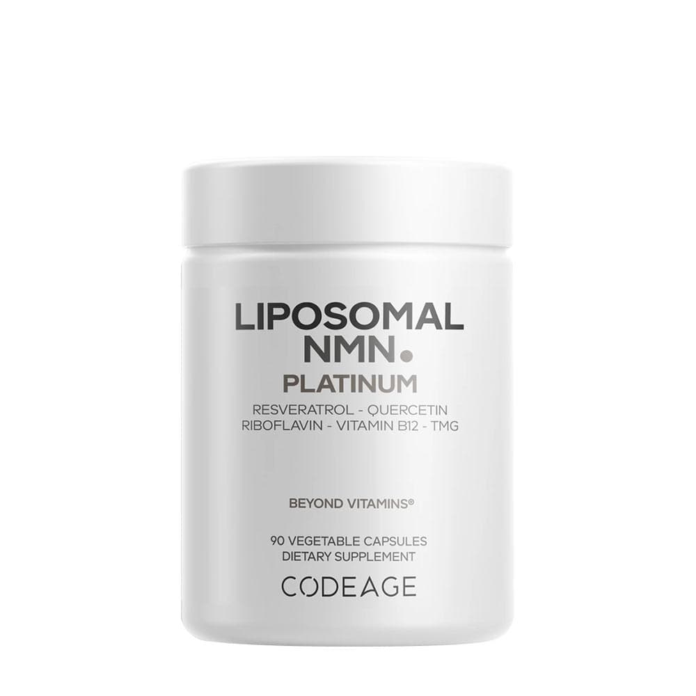 Codeage Liposomal NMN Platinum - 90 Vcaps - 90 Vegetable Caps – Codeage förpackning
