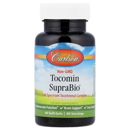 Carlson Labs - Tocomin Suprabio - E-vitamiini Kompleksi - 60 Kapselia