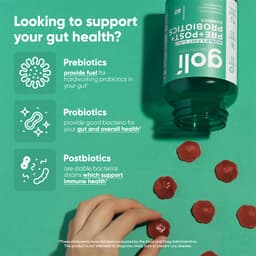 Goli Nutrition - Pre+Post+Probiotics Gummies - 60 Gummies