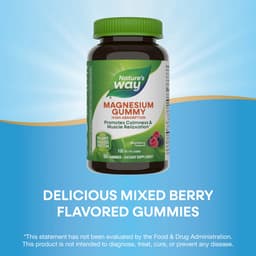Nature's Way - Magnesium Gummy - 60 Gummies