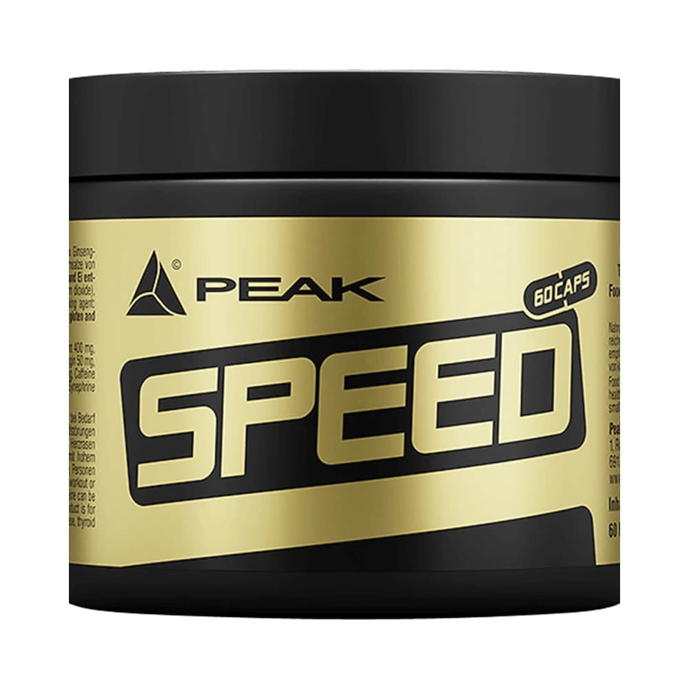 Peak Performance - Speed - Standard - 60 Caps – Peak emballage