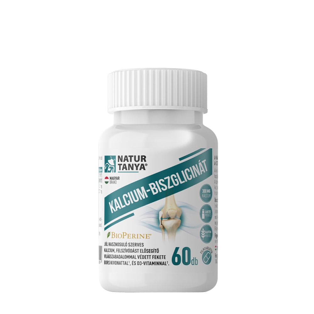 Natur Tanya - Calcium Bisglycinate - 60 Tabs – Natur Tanya förpackning