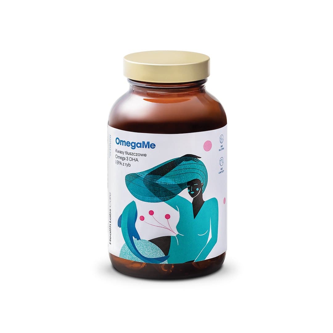Health Labs Care - OmegaMe 500mg EPA 250mg - 120 Capsules – Health Labs Care förpackning