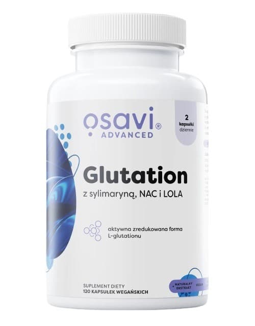 Osavi - Glutation with Silymarin, NAC and LOLA – Osavi förpackning