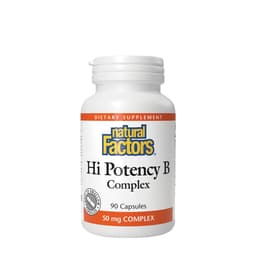 Natural Factors - High Potency B Complex - 90 Caps