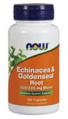 NOW Foods - Echinacea & Goldenseal Root - 100 Caps