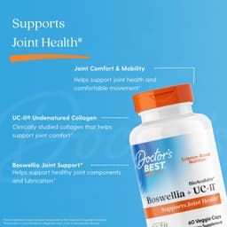 Doctor'S Best - Boswellia With Uc-II - 60 Vcaps
