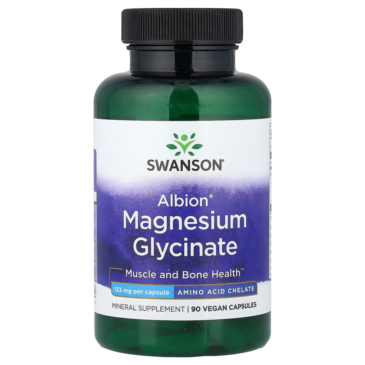 Swanson - Albion Chelated Magnesium - 90 Caps
