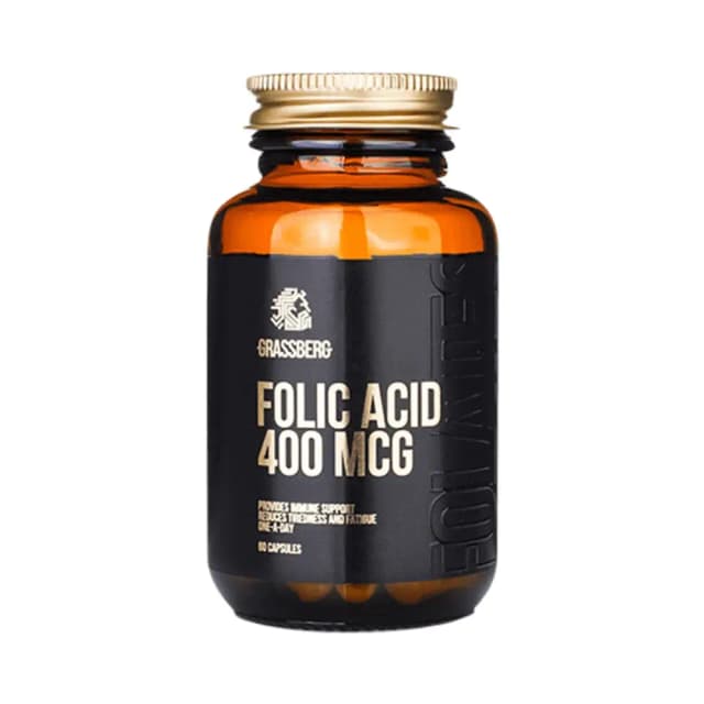 Grassberg - Folic Acid 400 mcg - Unflavoured – Grassberg