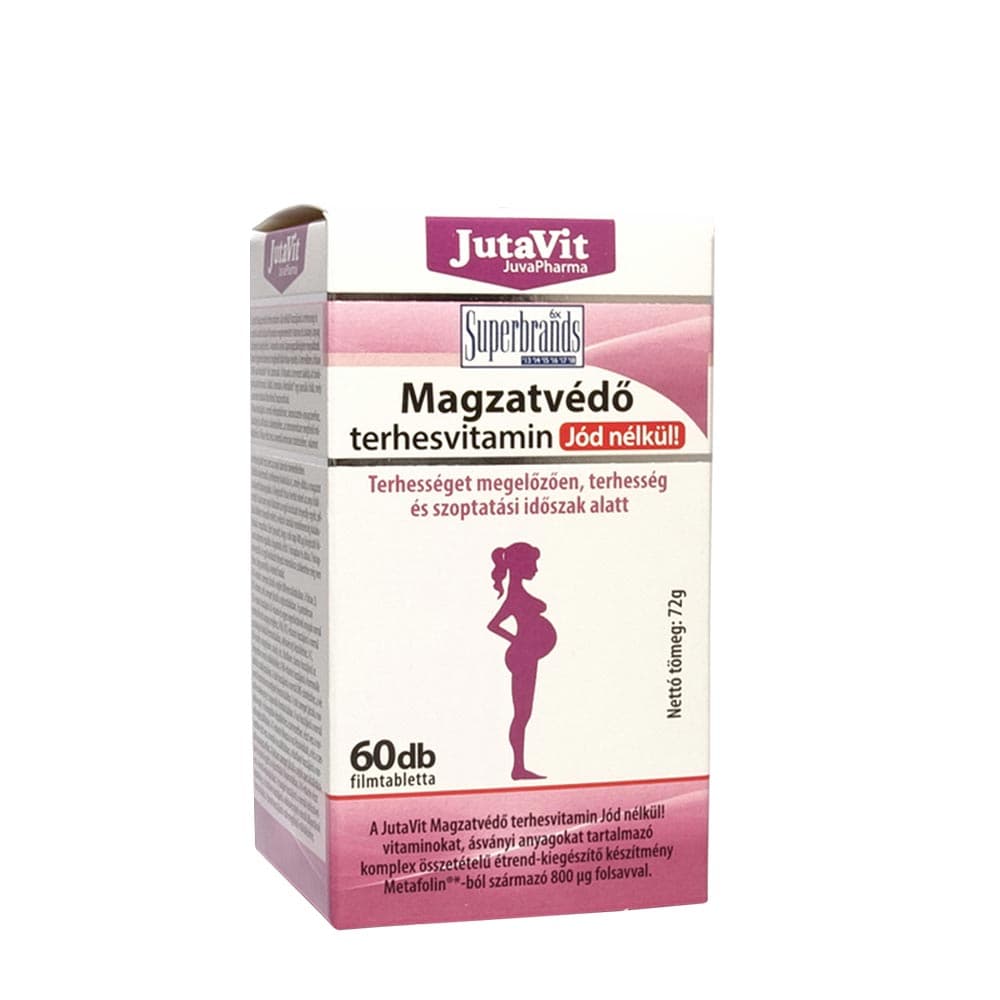 Jutavit - Prenatal Vitamin Without Iodine - 60 Tabs