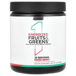 Rule One - Energized Fruits & Greens, Mixed Berry - 138g