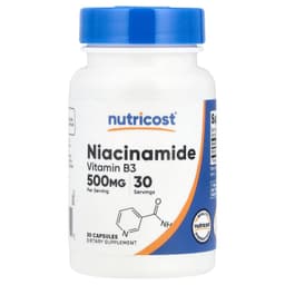 Nutricost - Vitamin B3 Niacinamide - 30 Caps