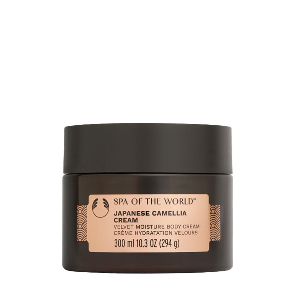 The Body Shop - Japanese Camellia Body Cream - 30 Days - 350ml – The Body Shop förpackning