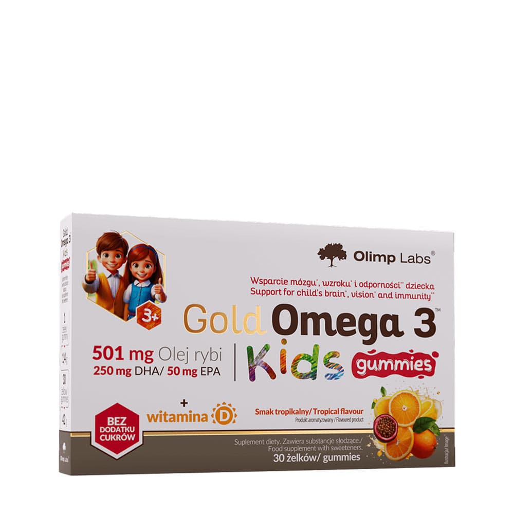 Olimp Labs - Gold Omega 3 Kids - 30 gummies – Olimp Labs förpackning