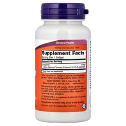 NOW Foods - Lycopene, 10mg (120 Sgels)