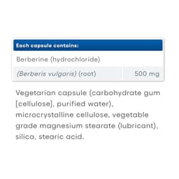 Natural Factors Wellbetx Berberine 500mg - 120 Caps