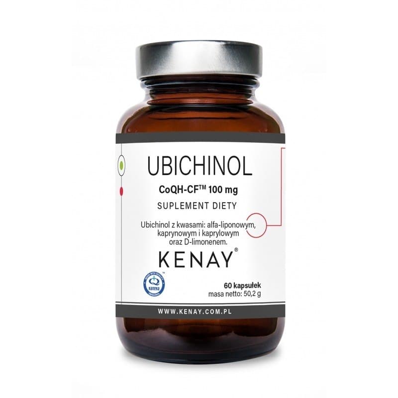 Kenay - Ubiquinol Coqh-Cf, 100mg – Kenay förpackning