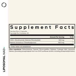 Codeage Liposomal Nad+ - 60 Vcaps - 60 Vegetable Caps
