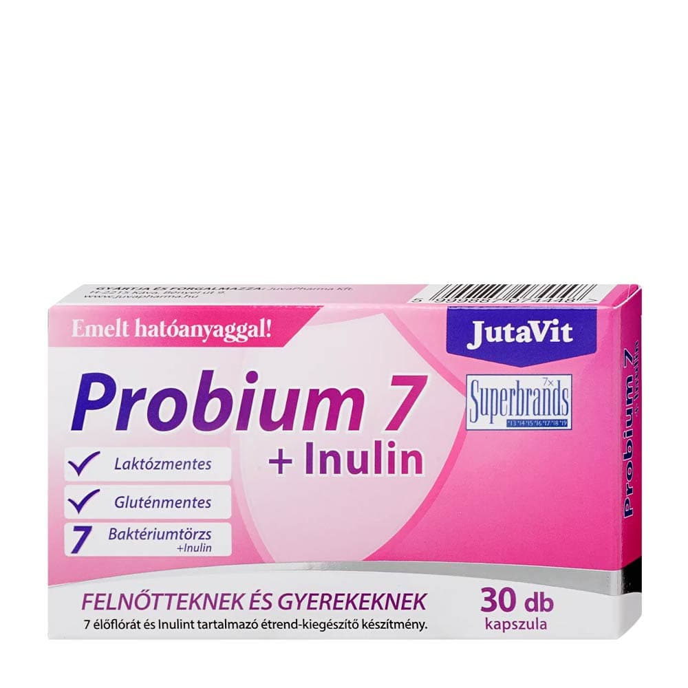 Jutavit - Probium 7 + Inulin – Jutavit förpackning