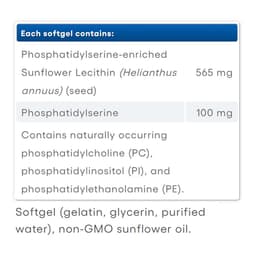 Natural Factors - Phosphatidylserine - 60 Sgels
