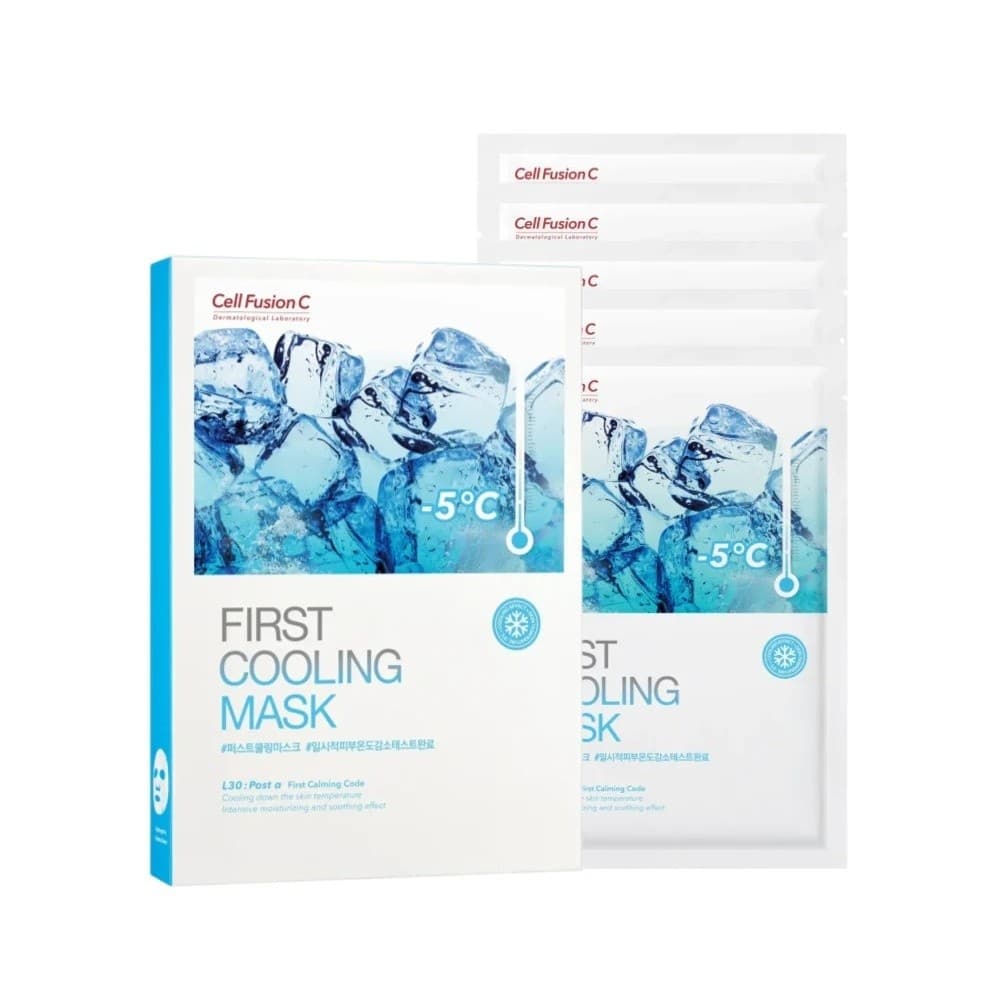 Cell Fusion C - First Cooling Mask - 27g x 5 sheets – Cell Fusion C förpackning