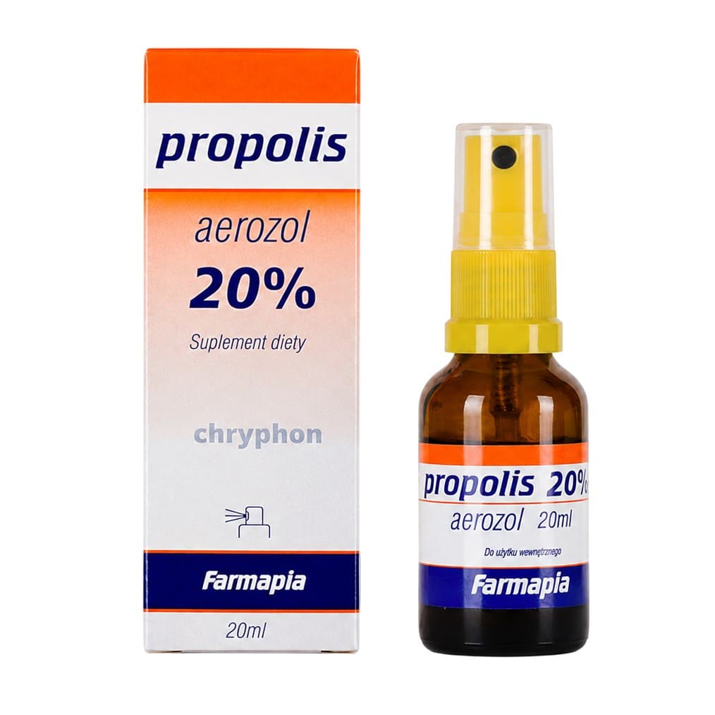 Farmapia - Propolis Spray 20% 20ml – Farmapia förpackning