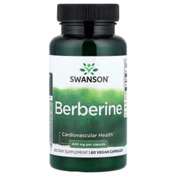 Swanson - Berberine, 400mg - 60 Caps