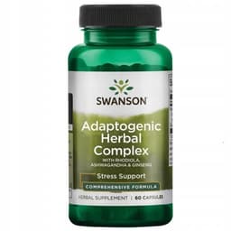Swanson - Adaptogenic Herbal Complex - 60 Caps